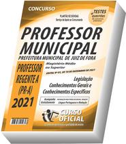 Apostila Pjf Prefeitura De Juiz De Fora Professor Regente A