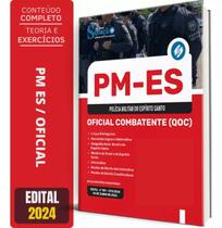 Apostila Pm Es 2024 - Oficial Combatente (Qoc)