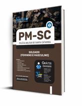 Apostila PM-SC 2023 - Soldado (Feminino e Masculino) - Editora Solução