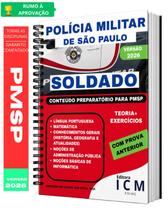 Apostila PMSP Soldado 2026 Teoria com Prova Anterior Completa Atualizada