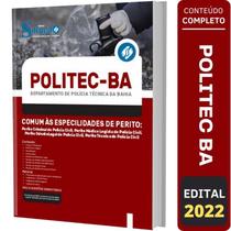 Apostila Politec Ba - Comum Às Especialidades De Perito