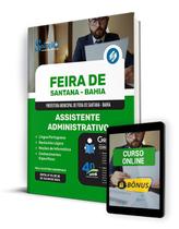 Apostila Pref Feira de Santana BA 2024 Assistente Adm