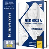 Apostila Prefeitura Barra Mansa Rj 2024 Agente Disciplinador