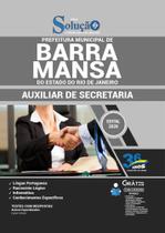 Apostila Prefeitura Barra Mansa Rj - Auxiliar De Secretaria