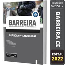 Apostila Prefeitura Barreira Ce - Guarda Civil Municipal