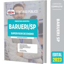 Apostila Prefeitura Barueri Sp 2023 - Supervisor De Ensino