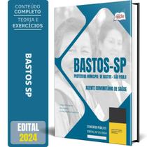 Apostila Prefeitura Bastos Sp 2024 Agente Comunitário Saúde