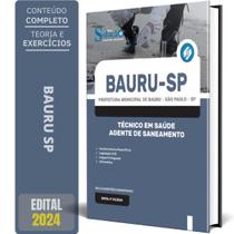 Apostila Prefeitura Bauru Sp 2024 Técnico Em Saúde Agente