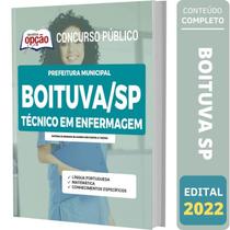 Apostila Prefeitura Boituva Sp - Técnico Em Enfermagem