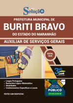 Apostila Prefeitura Buriti Bravo Ma - Auxiliar De Serviços