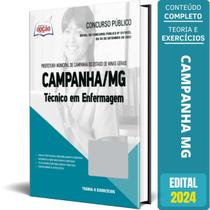 Apostila Prefeitura Campanha Mg 2024 - Técnico Em Enfermagem