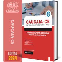 Apostila Prefeitura Caucaia Ce 2024 Agente Suporte Gerencial - Editora Solucao