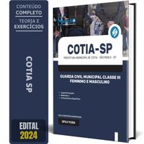 Apostila Prefeitura Cotia Sp 2024 Guarda Civil Municipal