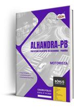 Apostila Prefeitura De Alhandra Pb 2024 - Motorista