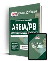 Apostila Prefeitura de Areia - PB - Comum a Todas as Especialidades de Professor (EJA)