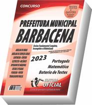Apostila Prefeitura de Barbacena - MG - Nível Fundamental - CURSO OFICIAL