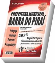 Apostila Prefeitura de Barra do Piraí - RJ - Nível Superior - Parte Comum aos Cargos