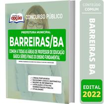 Apostila Prefeitura de Barreiras - BA - Comum a Todas as Áreas de Professor de Educação Básica Séries Finais do Ensino Fundamental