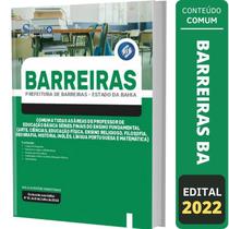 Apostila Prefeitura de Barreiras - BA - Comum a Todas as Áreas de Professor de Educação Básica Séries Finais do Ensino Fundamental