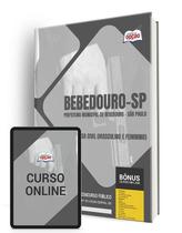 Apostila Prefeitura de Bebedouro - SP 2024 - Guarda Civil (Masculino e Feminino)