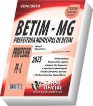 Apostila Prefeitura de Betim MG Professor PI L