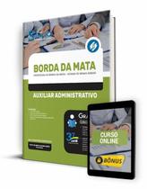 Apostila Prefeitura de Borda da Mata - MG - Auxiliar Administrativo
