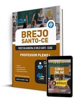 Apostila Prefeitura de Brejo Santo - CE 2025 - Professor Pleno I