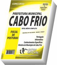 Apostila Prefeitura De Cabo Frio - Fiscal De Posturas - CURSO OFICIAL