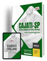 Apostila Prefeitura de Cajati - SP - Técnico em Enfermagem