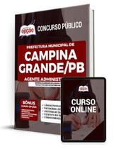 Apostila Prefeitura de Campina Grande - PB - Agente Administrativo - Apostilas Opção