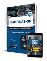 Apostila Prefeitura de Campinas - SP 2025 - Agente de Fiscalização