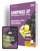 Apostila Prefeitura de Campinas - SP 2025 - Professor Adjunto I - Educação Infantil e Anos Iniciais do Ensino Fundamental