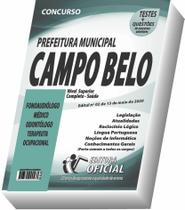 Apostila Prefeitura de Campo Belo - Nível Superior - Saúde - Edital 2