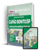 Apostila Prefeitura de Capão Bonito - SP - Auxiliar de Limpeza Escolar