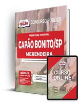Apostila Prefeitura de Capão Bonito - SP - Merendeira