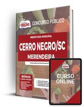 Apostila Prefeitura de Cerro Negro - SC - Merendeira