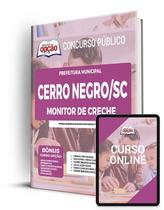 Apostila Prefeitura de Cerro Negro - SC - Monitor de Creche - Apostilas Opção