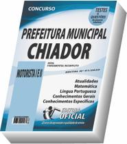 Apostila Prefeitura De Chiador - Motorista I E Ii - Curso oficial