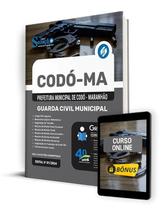 Apostila Prefeitura de Codó - MA 2024 Guarda Civil Municipal - Editora Solução