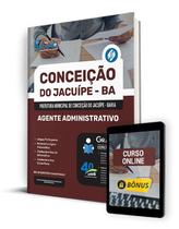 Apostila Prefeitura de Conceição do Jacuípe - BA 2024 - Agente Administrativo