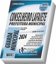 Apostila Prefeitura de Conselheiro Lafaiete - MG - Guarda Municipal