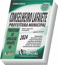Apostila Prefeitura de Conselheiro Lafaiete - MG - Professor de Educação Infantil - PEI