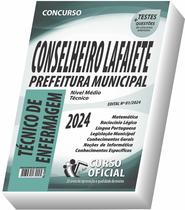 Apostila Prefeitura de Conselheiro Lafaiete - MG - Técnico em Enfermagem