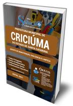 Apostila Prefeitura de Criciúma - SC - Agente de Manutenção, Vigilância e Limpeza