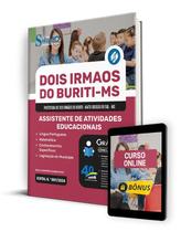Apostila Prefeitura de Dois Irmãos do Buriti - MS 2024 - Assistente de Atividades Educacionais Apostila Prefeitura de Dois Irmãos do Buriti - MS 2024 - Assistente de Atividades Educacionais