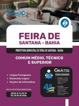 Apostila Prefeitura de Feira de Santana - BA URBANO 2024 Comum Médio, Técnico e Superior