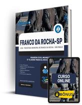 Apostila Prefeitura de Franco da Rocha - SP 2024 - Guarda Civil Municipal - 3ª Classe Masculino e Feminino Apostila Prefeitura de Franco da Rocha - SP 2024 - Guarda Civil Municipal - 3ª Classe Masculino e Feminino