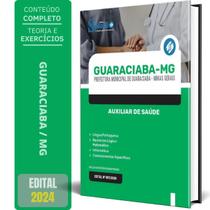 Apostila Prefeitura De Guaraciaba Mg 2024 - Auxiliar Saúde