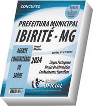 Apostila Prefeitura de Ibirité - MG - Agente Comunitário de Saúde