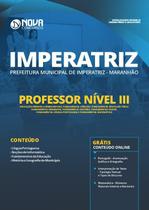 Apostila Prefeitura De Imperatriz Ma - Professor Nível Iii